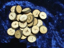 Maple Elder Futhark Runes